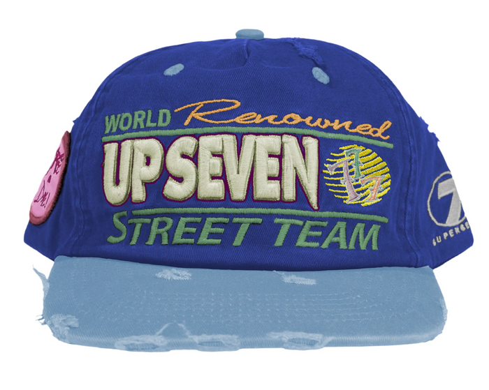 Up 7 Distressed Hats
