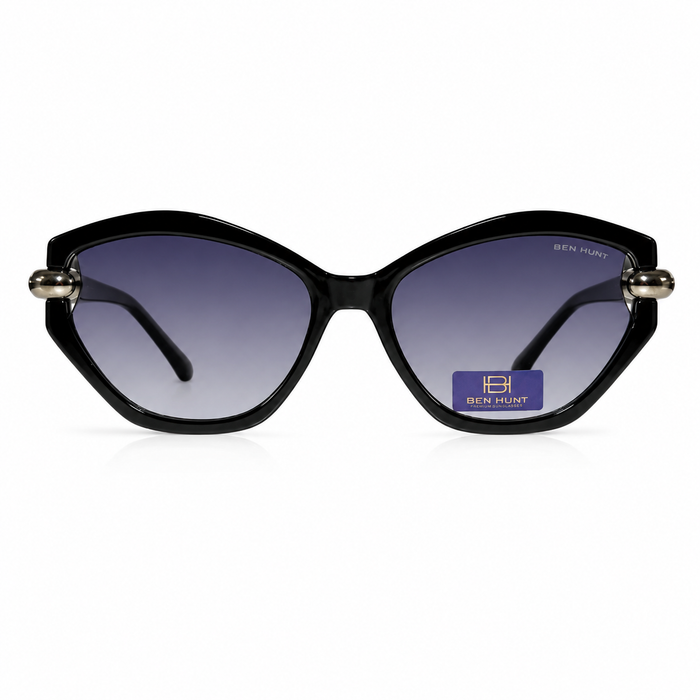 Upgrade your style with these elegant BEN HUNT Polarized Cat Eye Sunglasses.
