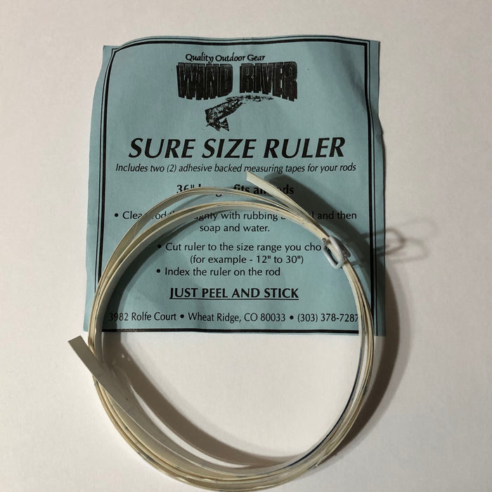 Wind River Sure Size Ruler