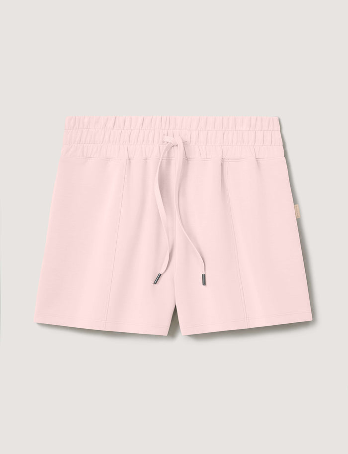 Women's Luxe Traveler Knit Short::Rosewater::Swatch