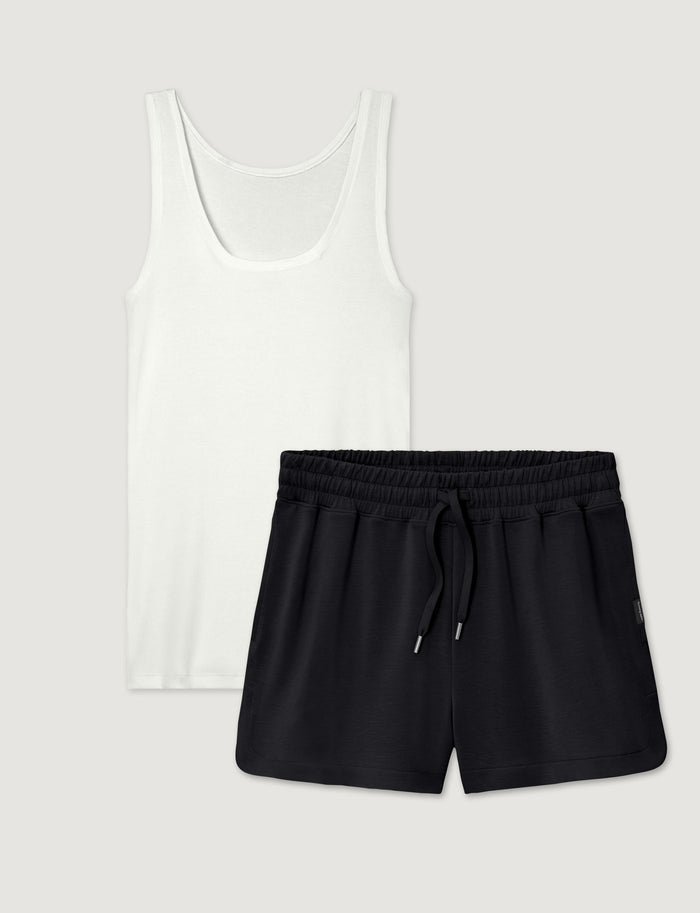 White Micro/Black / XS (0-2) / XS (0-2)