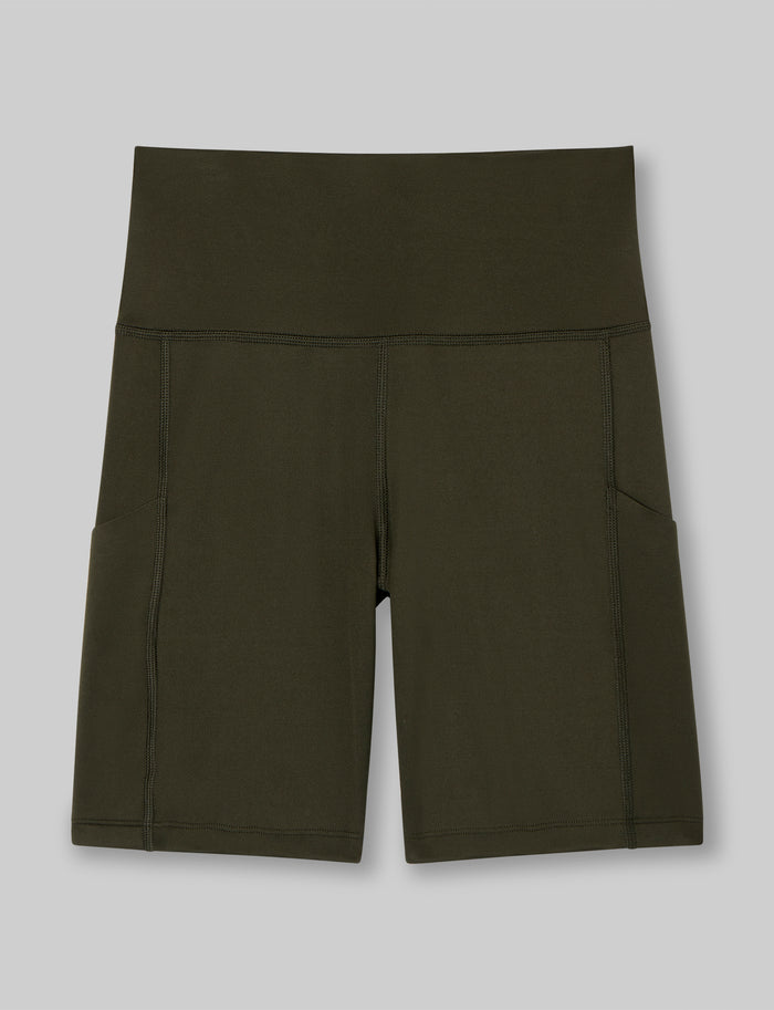 Women's Pocket Bike Short::Rosin::Swatch