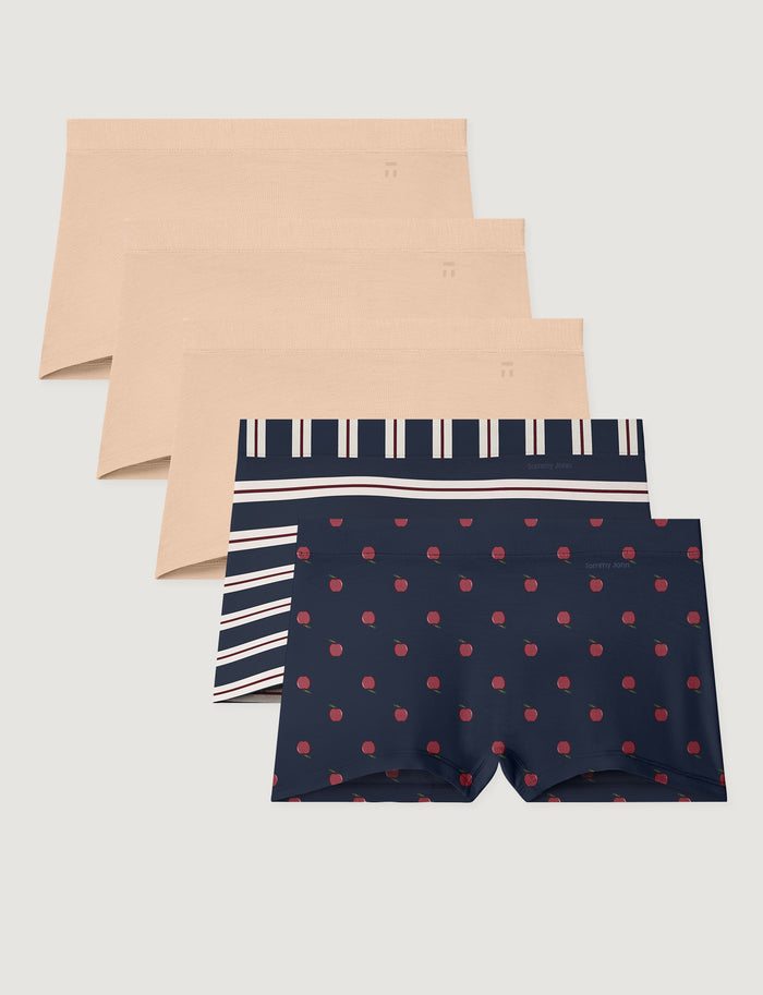 Maple Sugar/Rugby Stripe/Apple A Day / XS (0-2)