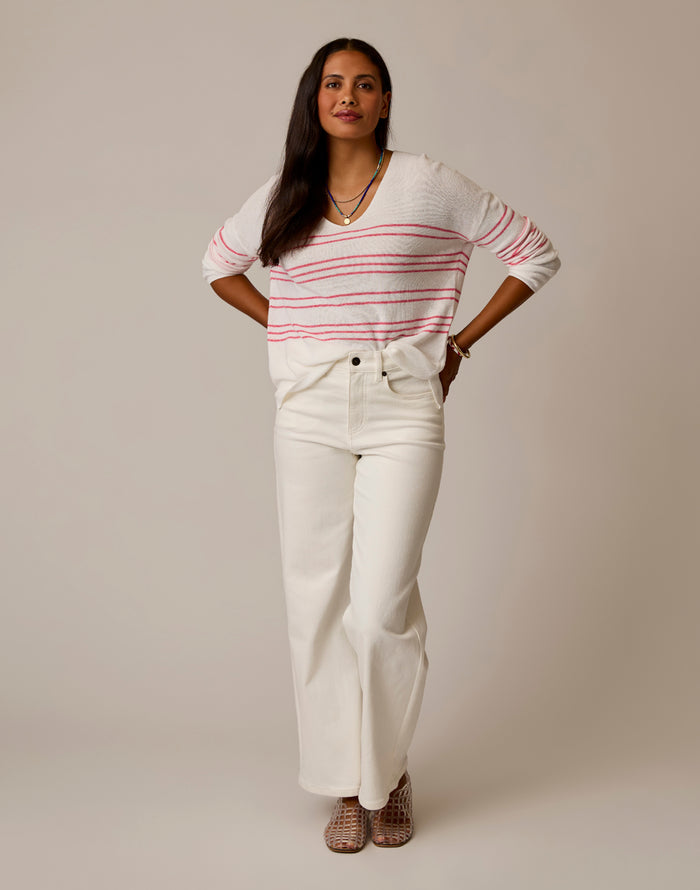 Zella Pullover: Watermelon Heather