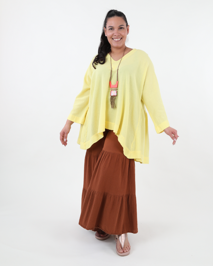 100% cotton Breeze pants brown - Oh my Gauze!