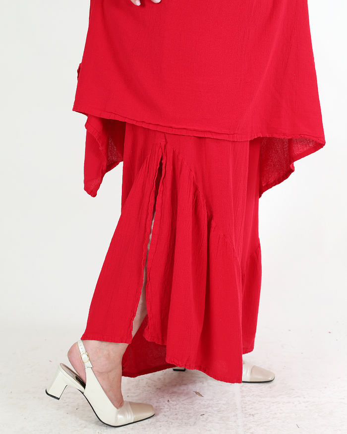100% cotton Breeze pants red - Oh my Gauze!
