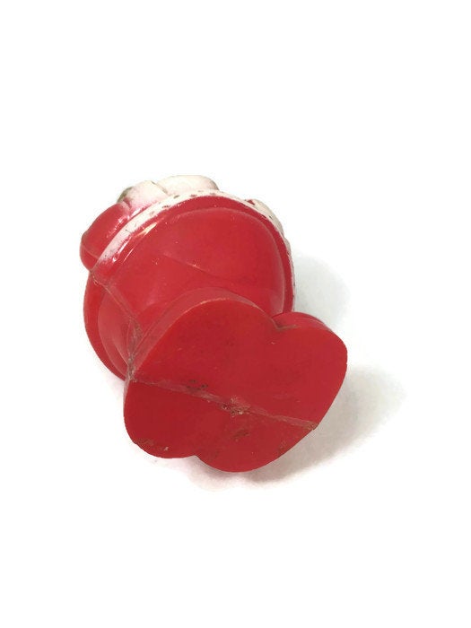 1950s Plastic Santa Christmas Ornament at Duckwells