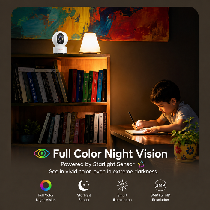 3 MP Wi-Fi Security Camera