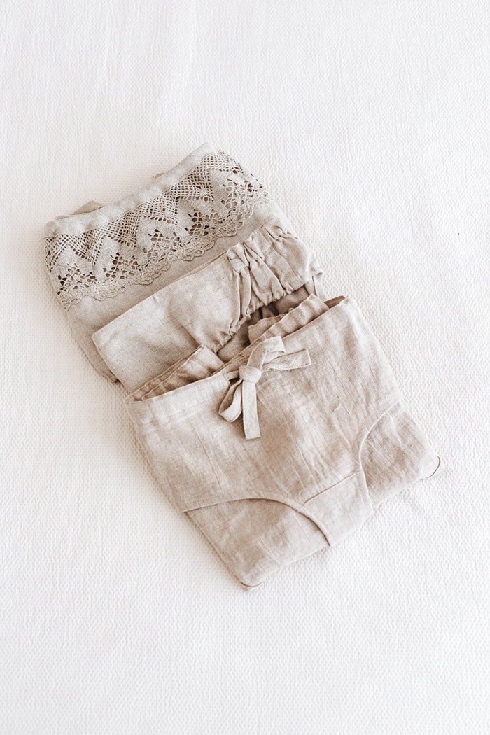3-Pack Linen Panties BEST SELLERS