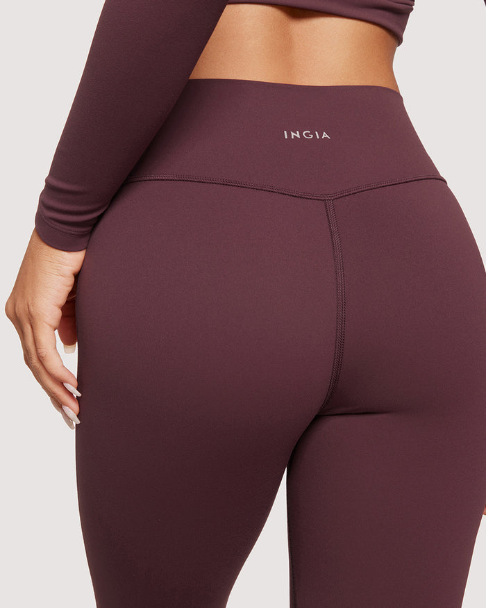 31" High Waist Mini Flared Leggings