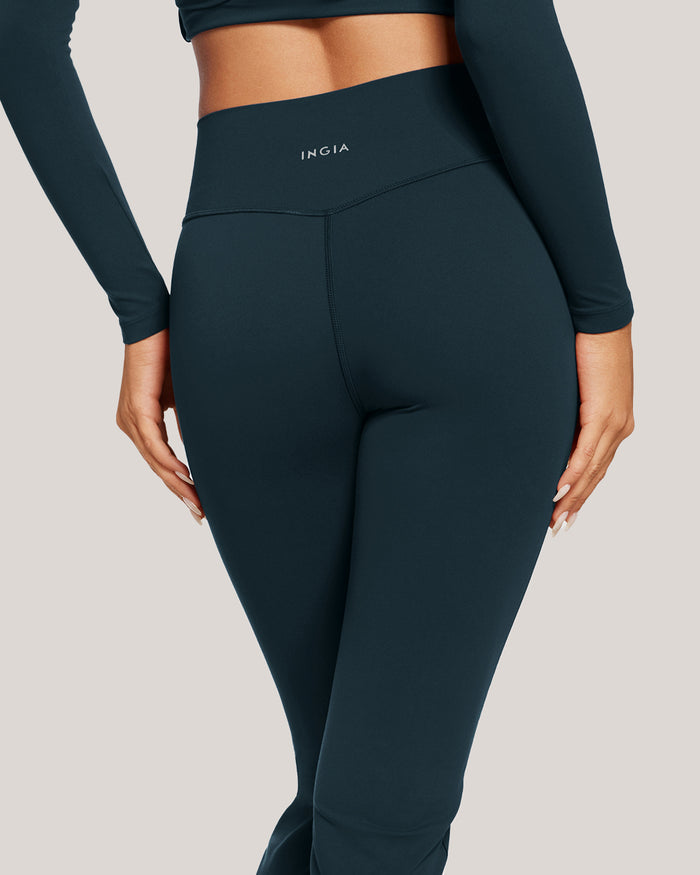 31" High Waist Mini Flared Leggings