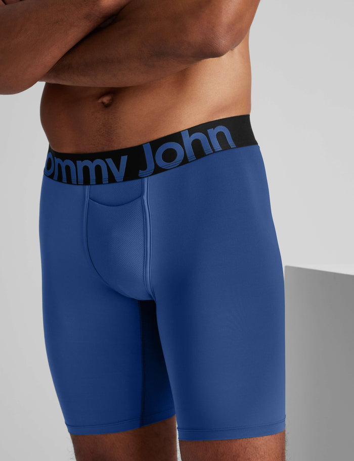 360 Sport Boxer Brief 8"::Blue Quartz