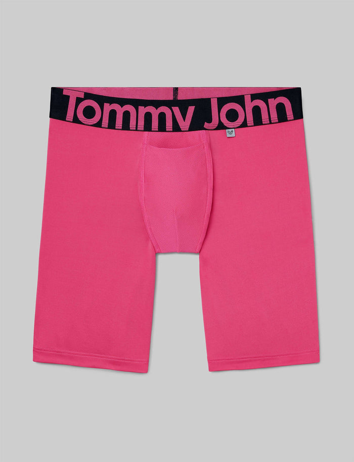 360 Sport Boxer Brief 8"::Raspberry Sorbet::Swatch
