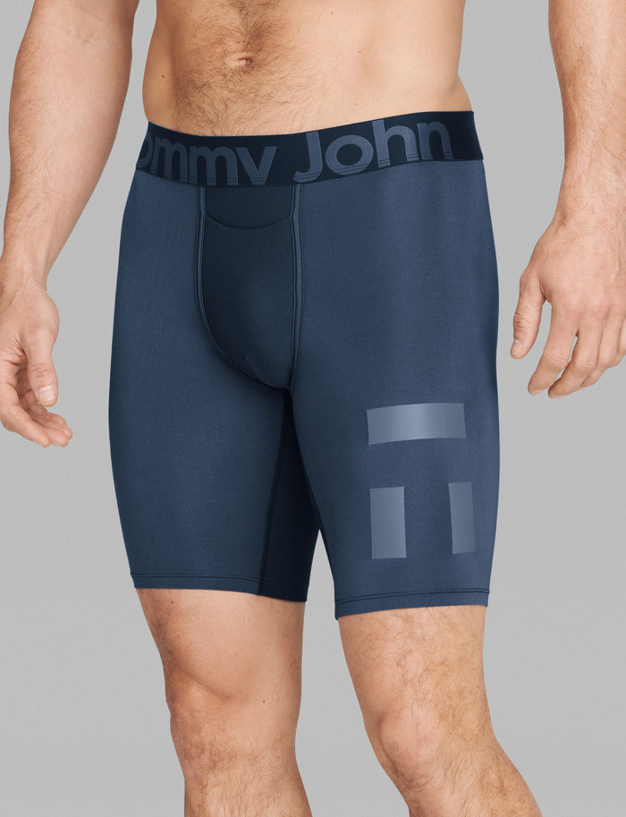 360 Sport Boxer Brief 8"::Dress Blues