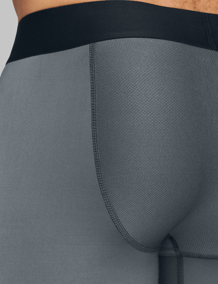 360 Sport Mid-Length Boxer Brief 6"::Turbulence