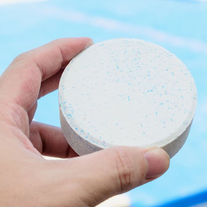 40 lb Chlorine Tablets 3 Inch for Swimming Pools, Kills Bacteria and Stops Algae, Slow Dissolving, Individual