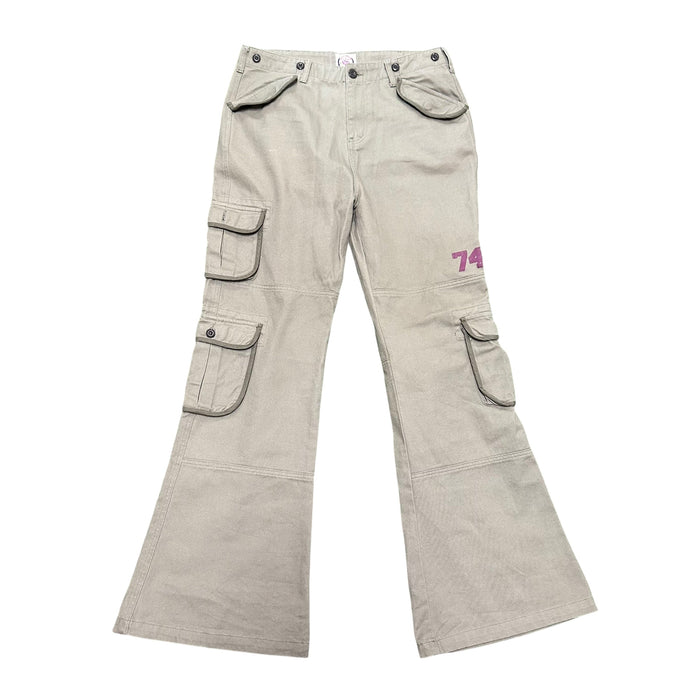 74iswar Flared Cargo Pants