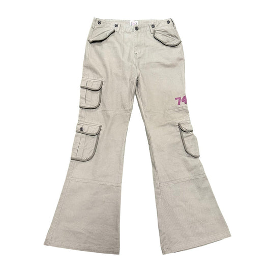 74iswar Flared Cargo Pants