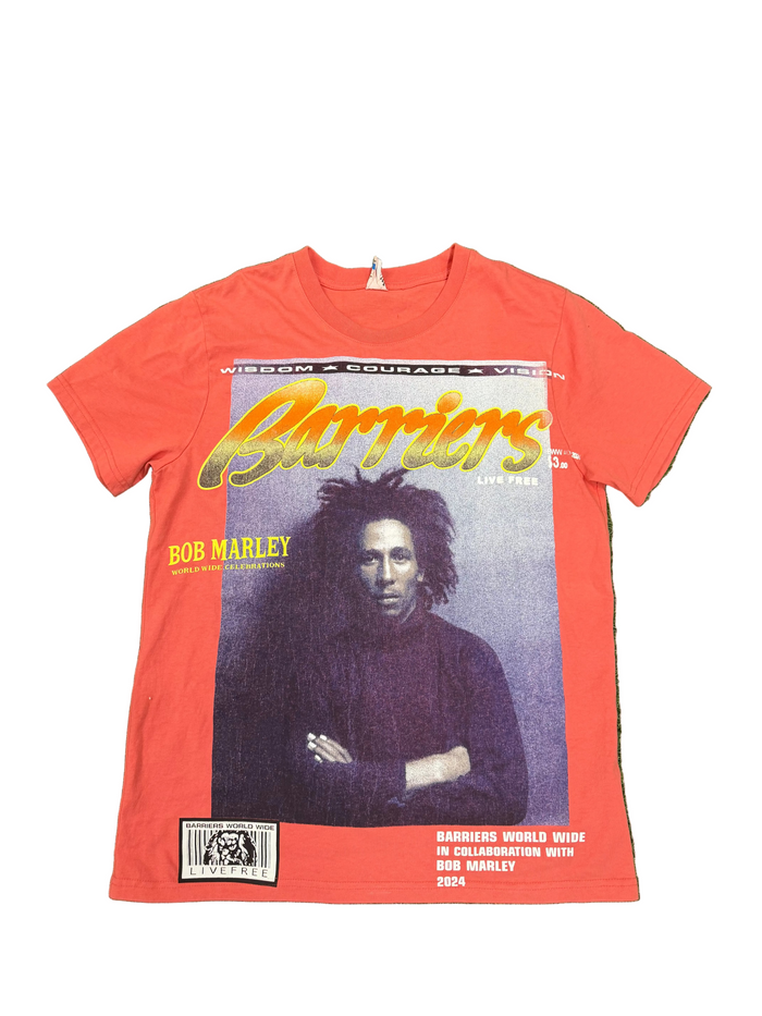 Barriers Bob Marley T-Shirt ‘Orange’