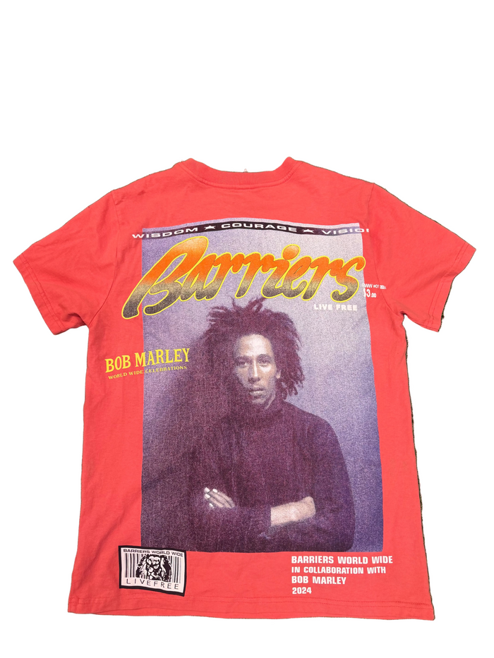 Barriers Bob Marley T-Shirt ‘Orange’