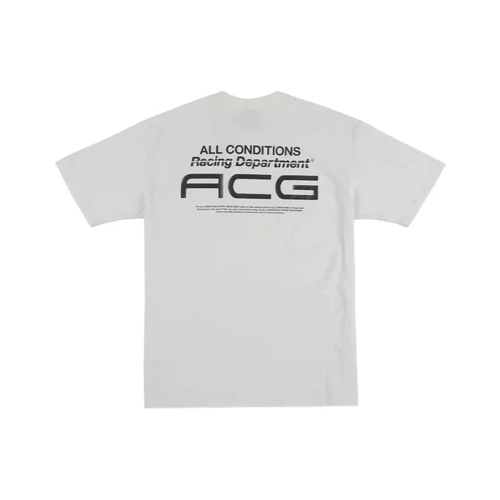 ACG Dri-FIT Loose Tee All Conditions Racing Department 'Summit White'