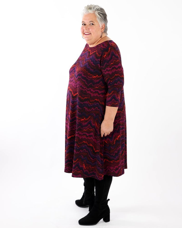 Agate Nu Trapeze Dress - Sympli