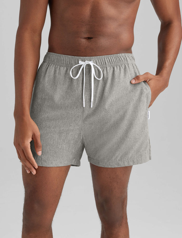 Air Airflow Swim Short::Grey Heather