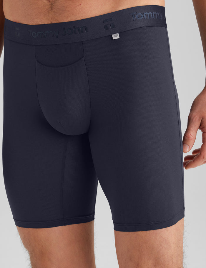 Air Boxer Brief 8"::Baritone Blue