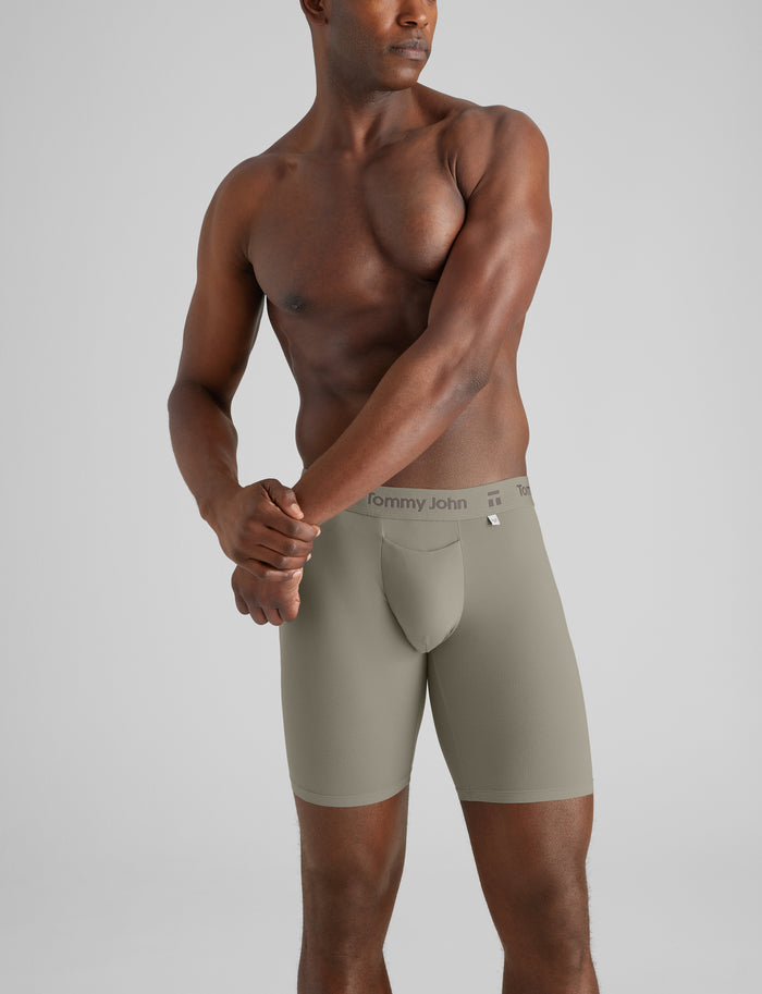 Air Boxer Brief 8"::Laurel Oak