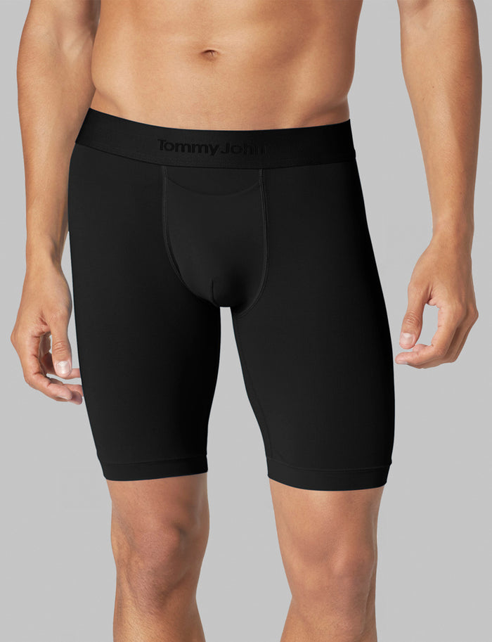 Air Boxer Brief 8"::Black