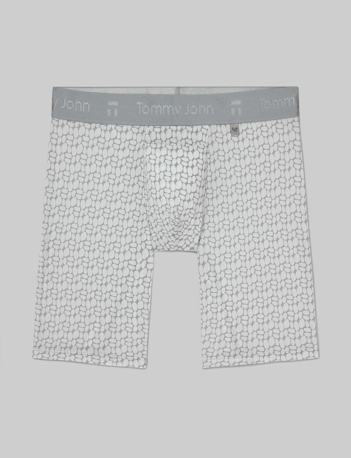 Air Boxer Brief 8"::Stacked Pebbles::Swatch
