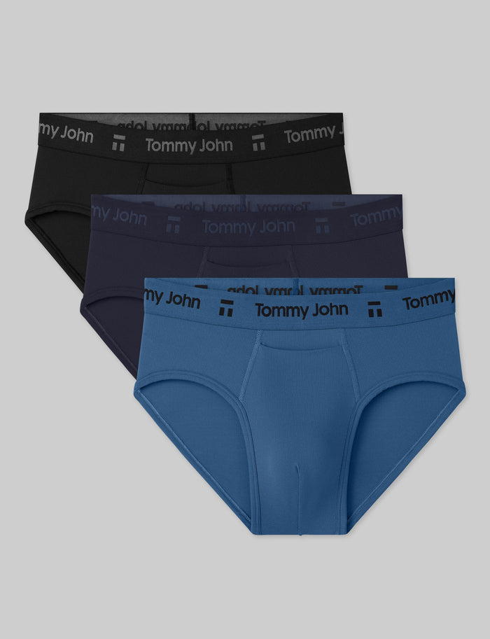 Air Brief (3-Pack)::Black/Baritone Blue/Dark Blue