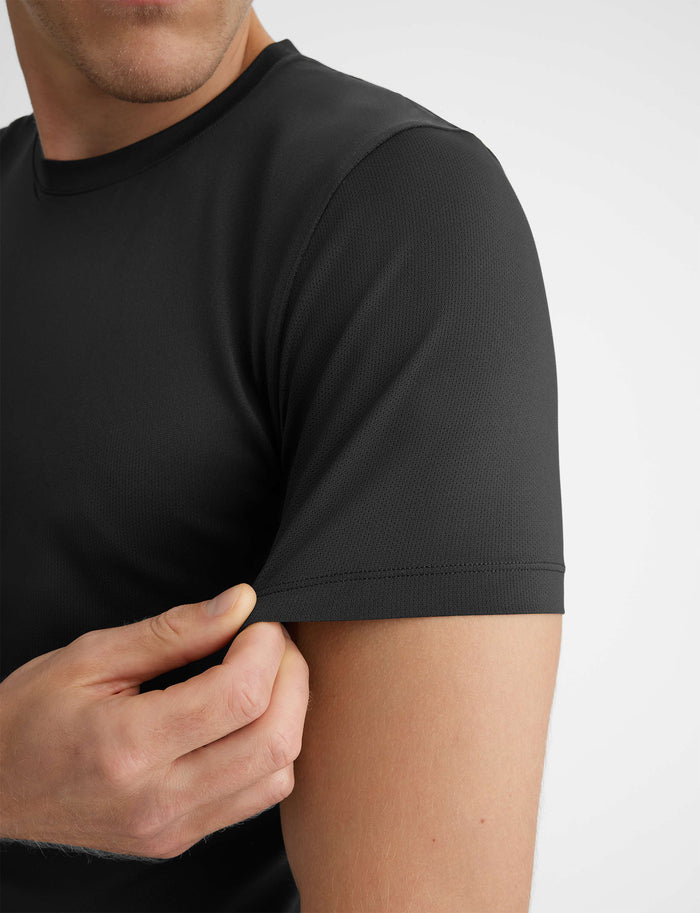 Air Crew Neck::Black