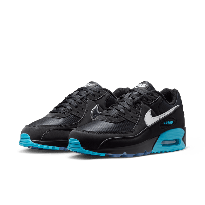 Air Max 90 Premium 'Black Gamma Blue Ice Chrome'