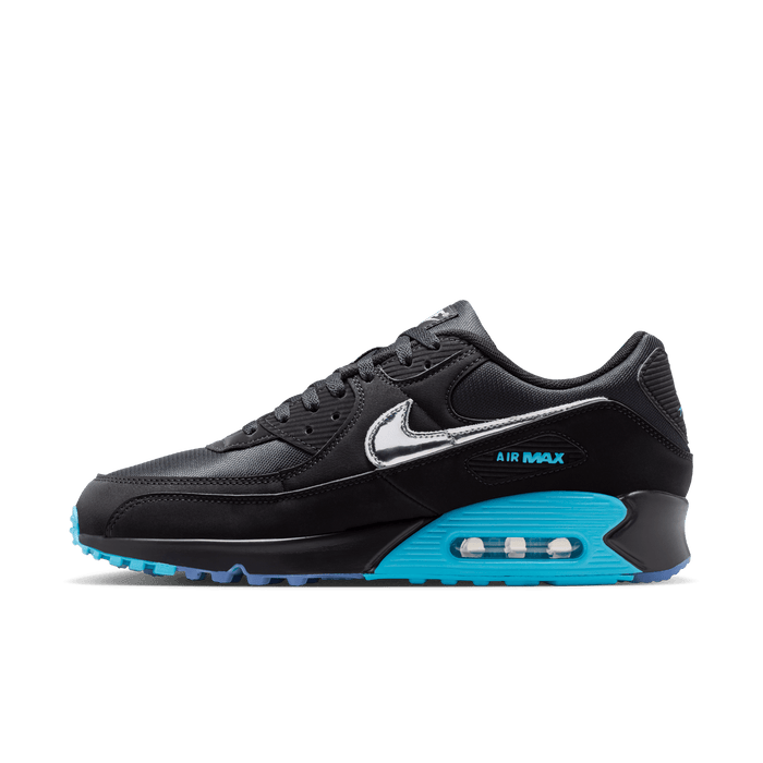 Air Max 90 Premium 'Black Gamma Blue Ice Chrome'