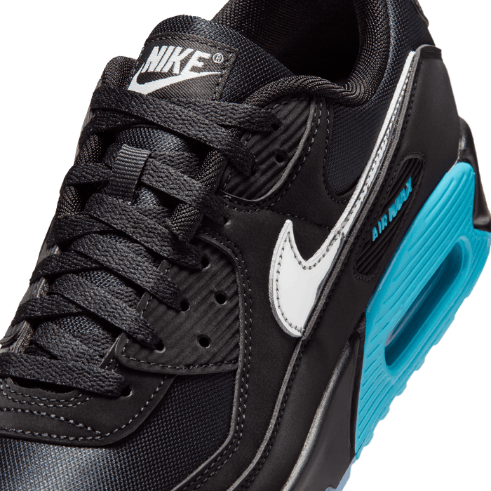 Air Max 90 Premium 'Black Gamma Blue Ice Chrome'