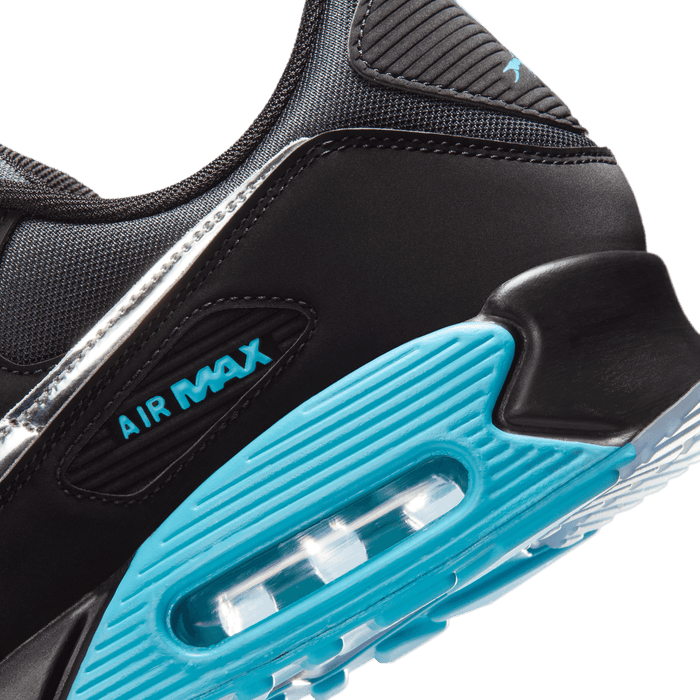 Air Max 90 Premium 'Black Gamma Blue Ice Chrome'