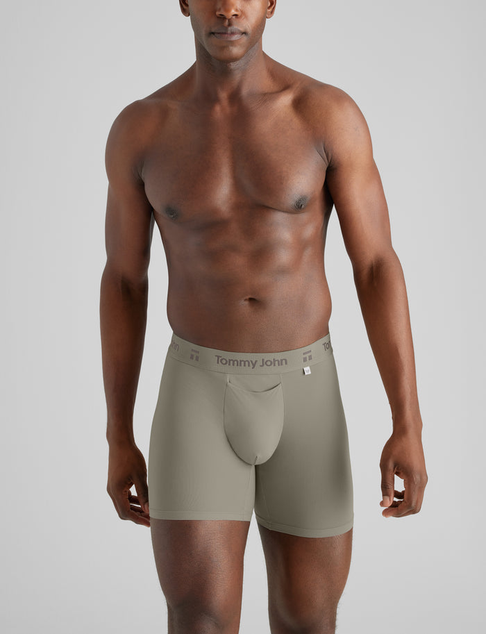 Air Mid-Length Boxer Brief 6"::Laurel Oak