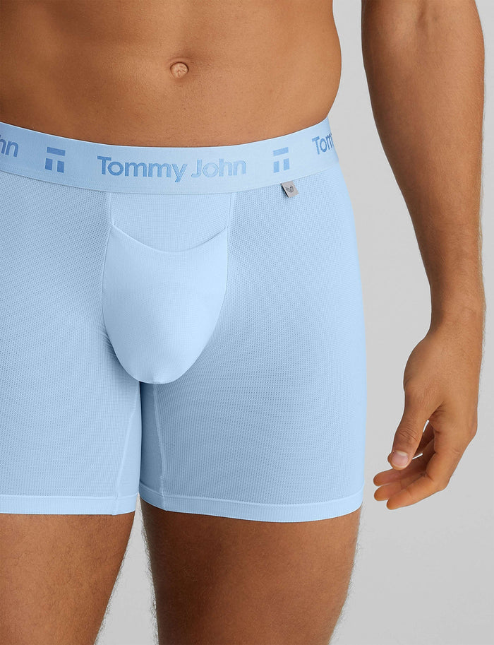 Air Mid-Length Boxer Brief 6"::Dutch Canal