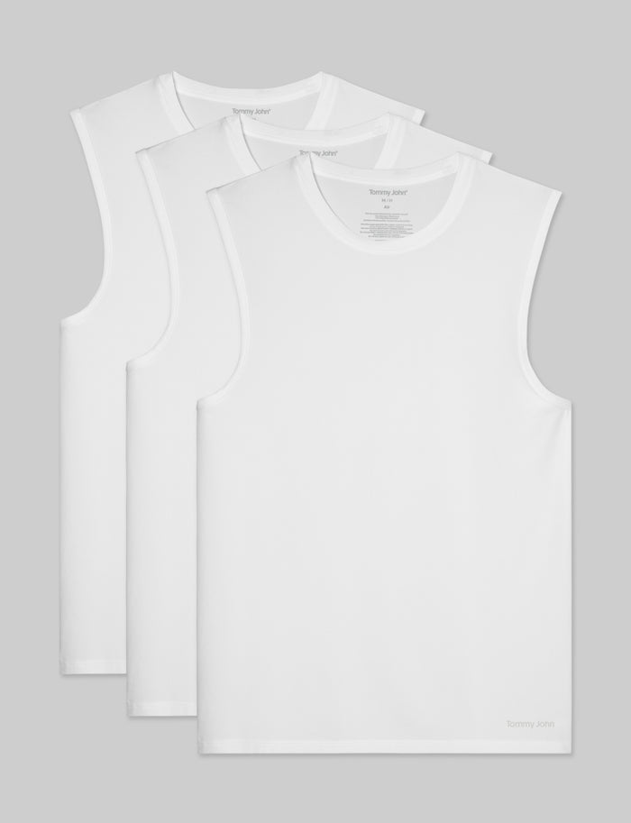 Air Muscle Tank (3-Pack)::White
