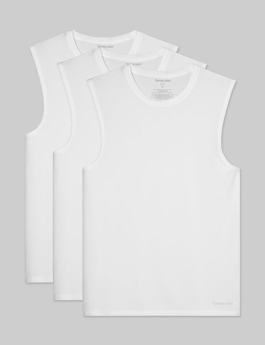 Air Muscle Tank (3-Pack)::White