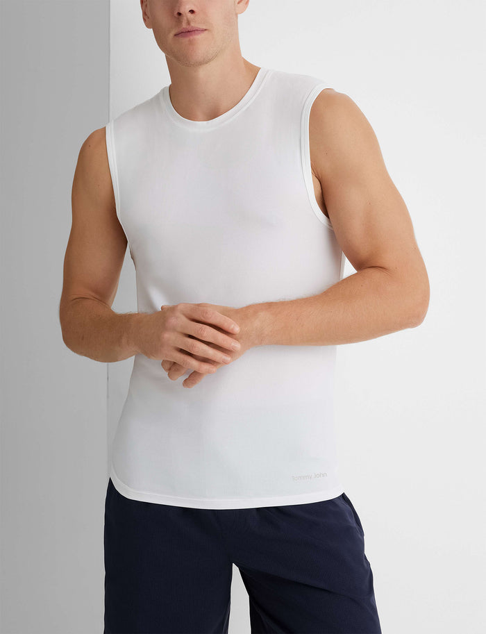 Air Muscle Tank::White