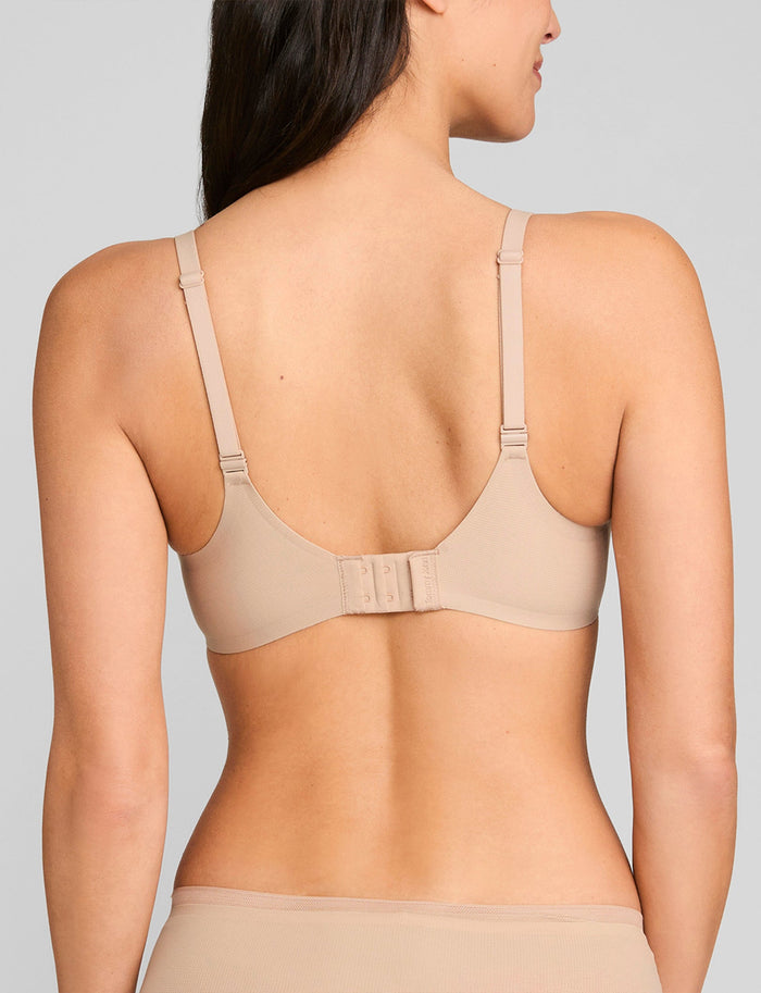 Air Plunge Bra and Air Triangle Bralette Set (2-Pack)::Rugby Tan/Black