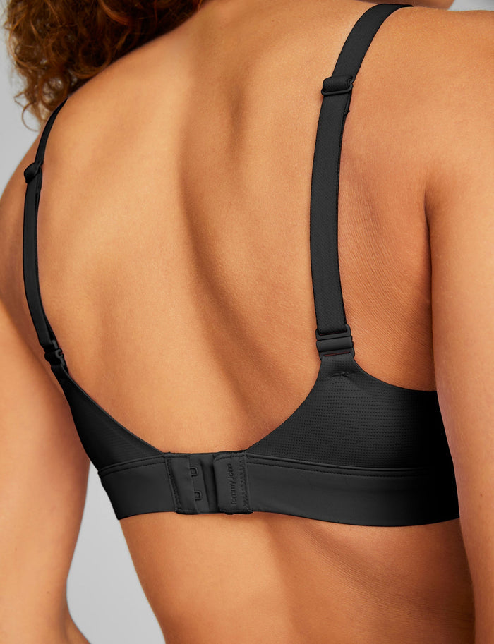 OLD::Women's Air Triangle Bralette & Bikini Set::Black