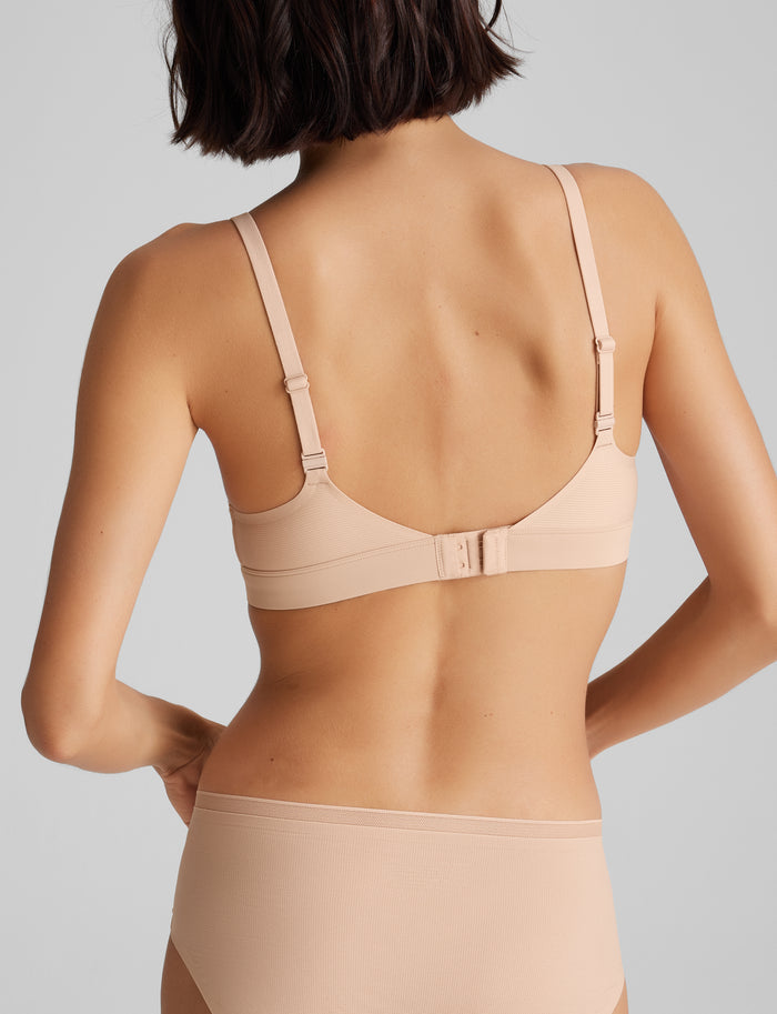 OLD::Women's Air Triangle Bralette Set (2-Pack)::Black/Rugby Tan