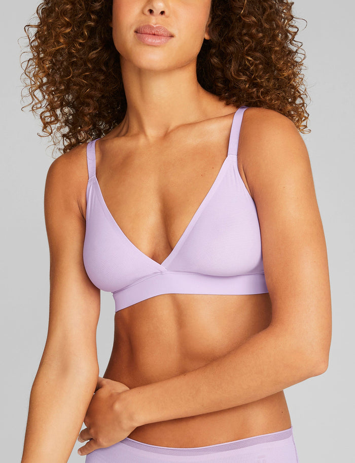 Air Triangle Bralette::Lavendula