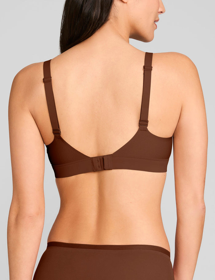 Air Triangle Bralette::Walnut