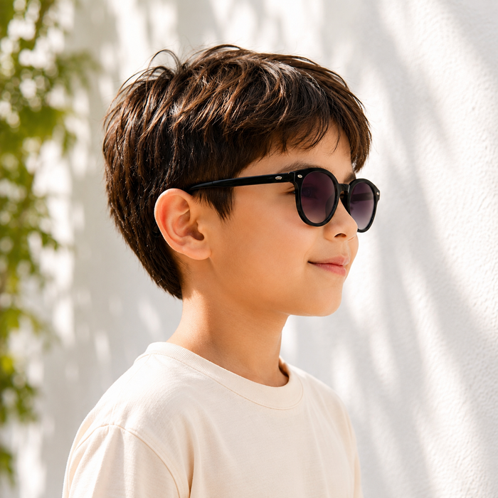 ANS BILLION Kids Round Sunglasses.