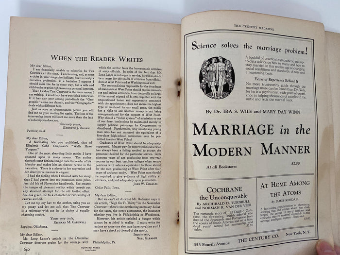 Antique Century Magazine, March 1929 Edition at Duckwells