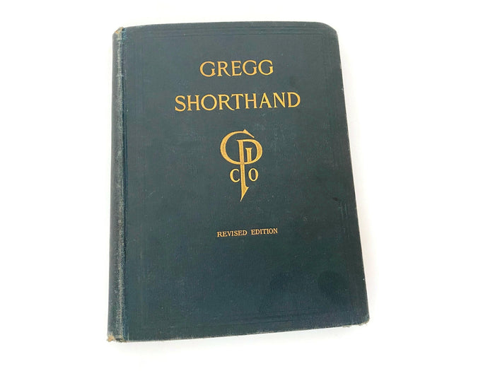Antique Gregg Shorthand Book 1906 Edition at Duckwells